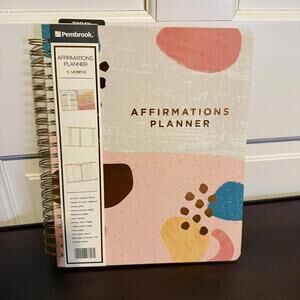 Pembrook Affirmations Planner - 12 Months, Undated Aldi